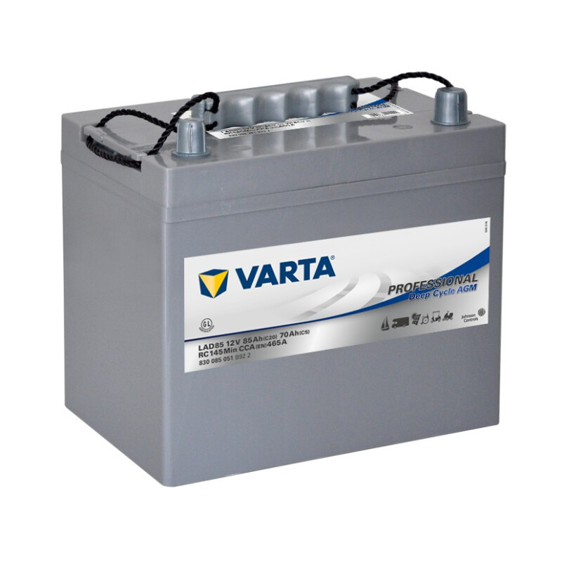 Varta LAD85 - Deep Cycle AGM - 12V / 85Ah / 465A, 204,90 €
