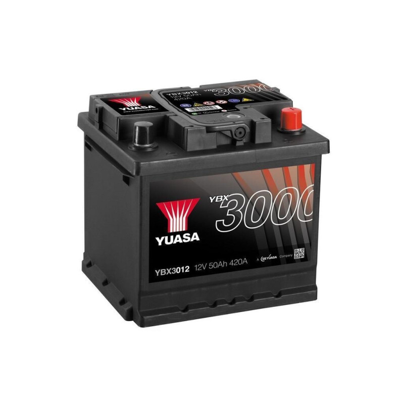 YUASA YBX3012 - Starterbatterie 12V / 52Ah / 450A (EN), 84,02 €