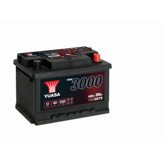 YUASA YBX3075 Starterbatterie 12 V 60 Ah 550 A (EN)