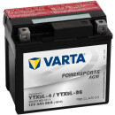 Varta YTX5L-BS - Motorradbatterie Powersports AGM 12V /...
