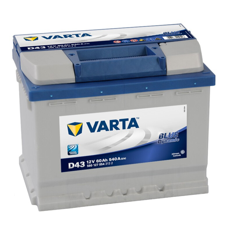Varta D48 - Starterbatterie Varta BLUE DYNAMIC 12V / 60Ah / 540A, 76,00 €