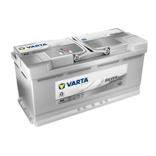 Varta A4 - Autobatterie Silver Dynamic AGM 12V / 105Ah / 950A