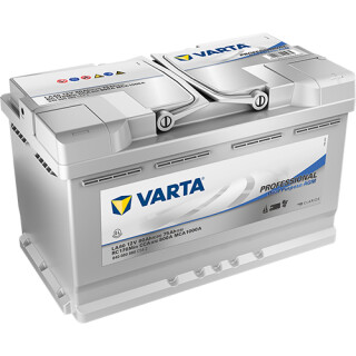 Varta LA80 - Autobatterie Professional AGM 12V / 80AH