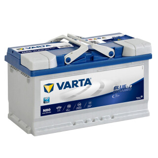 Varta A6 - Starterbatterie Silver Dynamic AGM 12V / 80Ah / 800A, 142,99 €