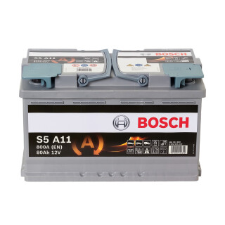 Bosch S5A11 80 Ah 800 A AGM